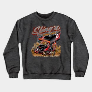 Sling'n some dirt kage kart go karts Crewneck Sweatshirt